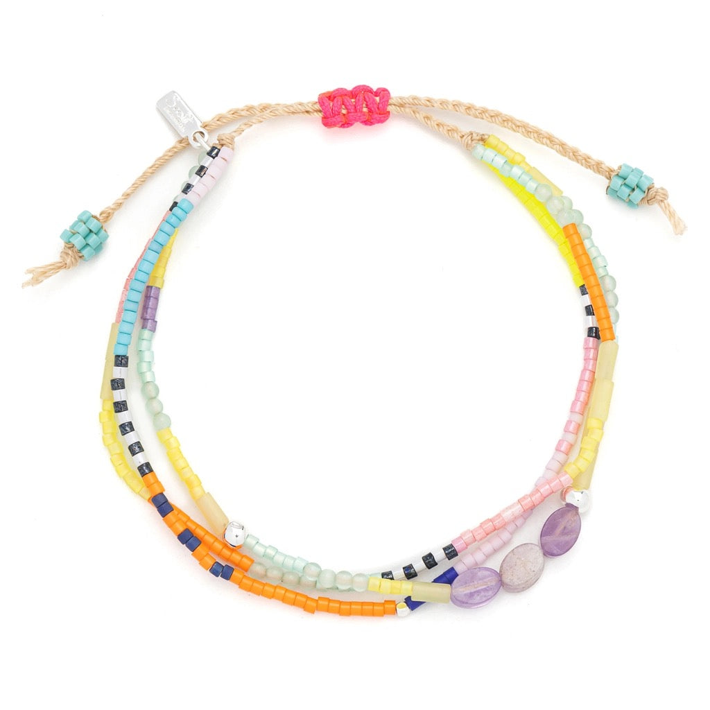 Mixed Media Bracelet - Moonlight Magic