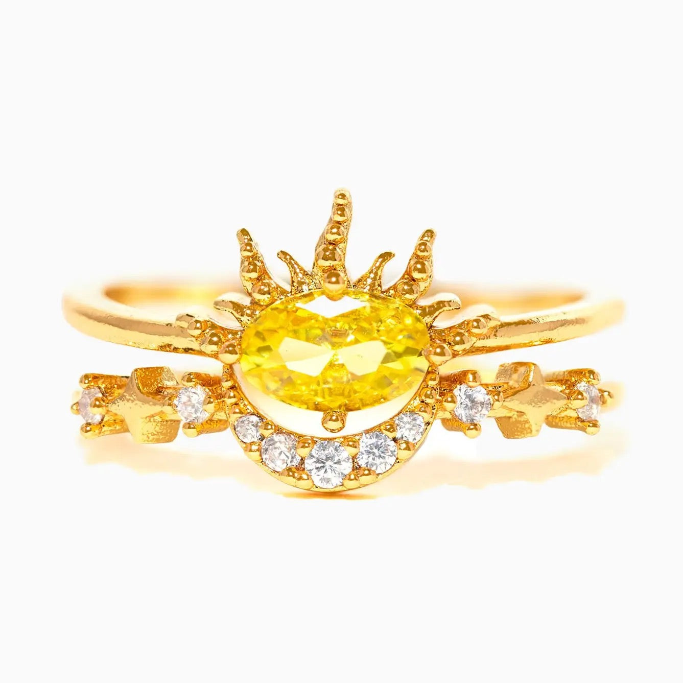 Eclipse Adjustable Ring Set