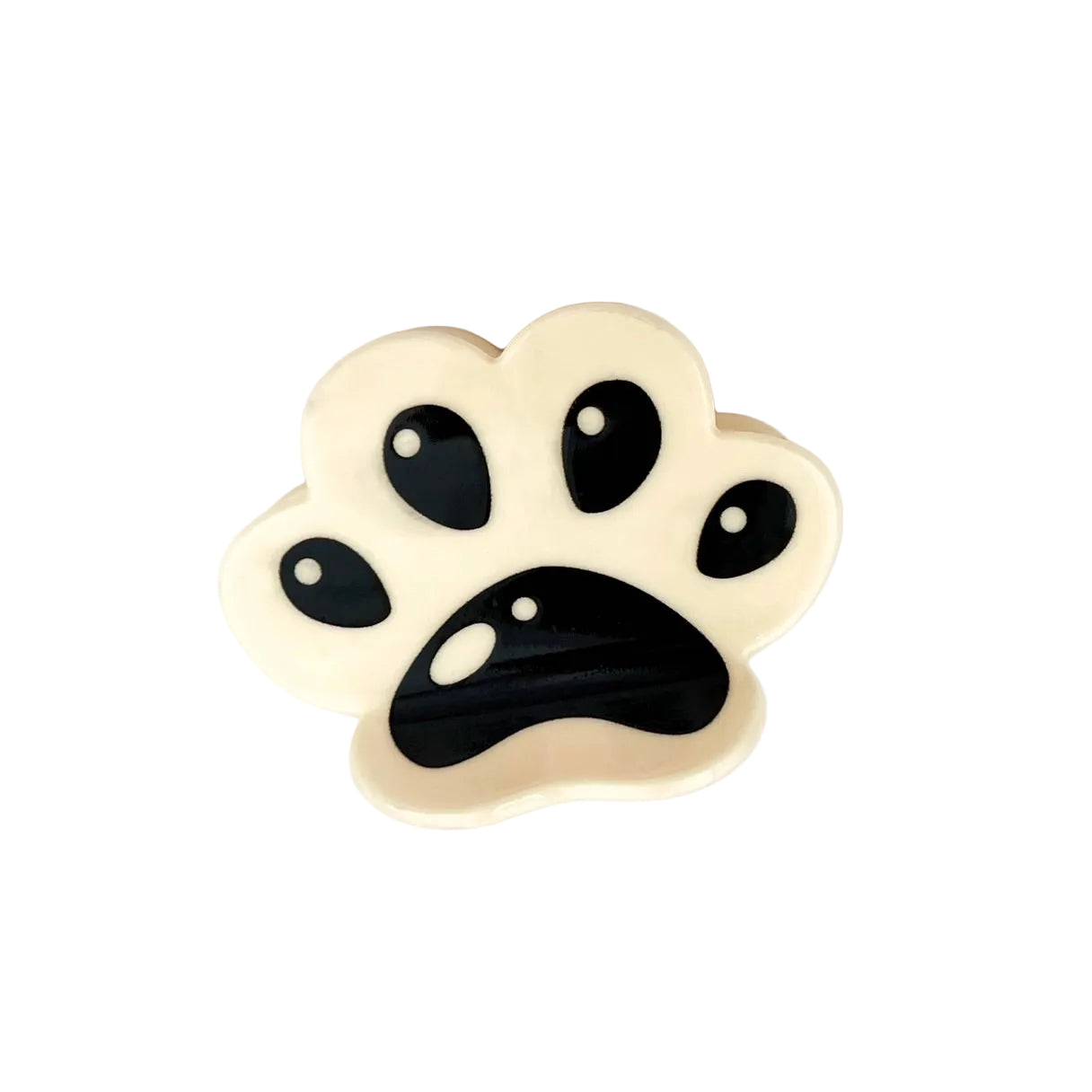 Paw Print Claw Clip