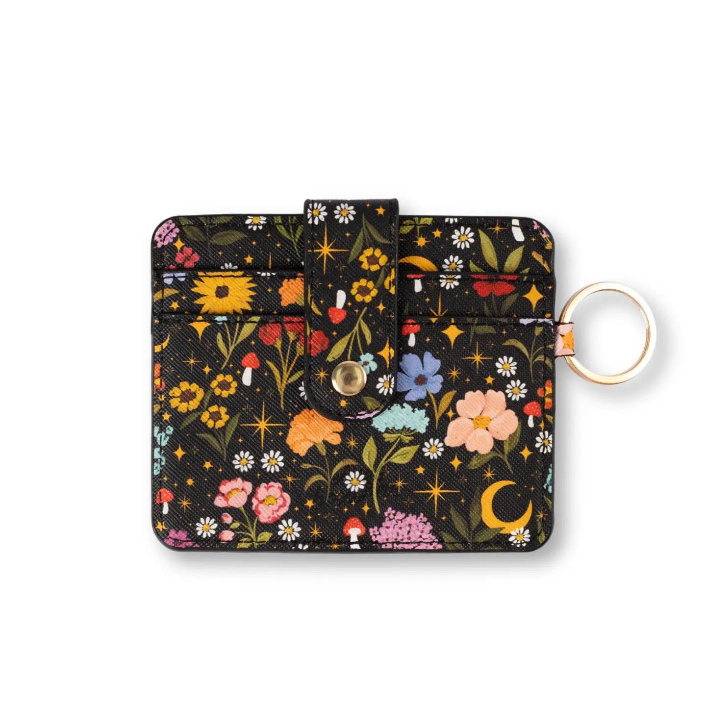 Celestial Garden Wallet Keychain