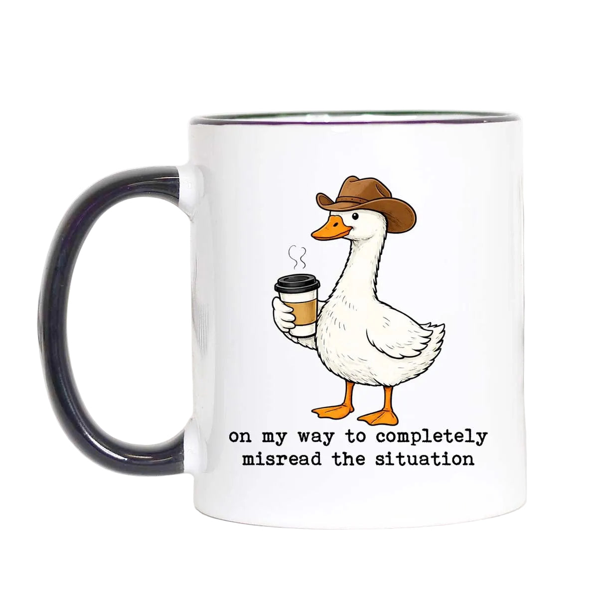 On My Way to Completely Misread the Situation Mug