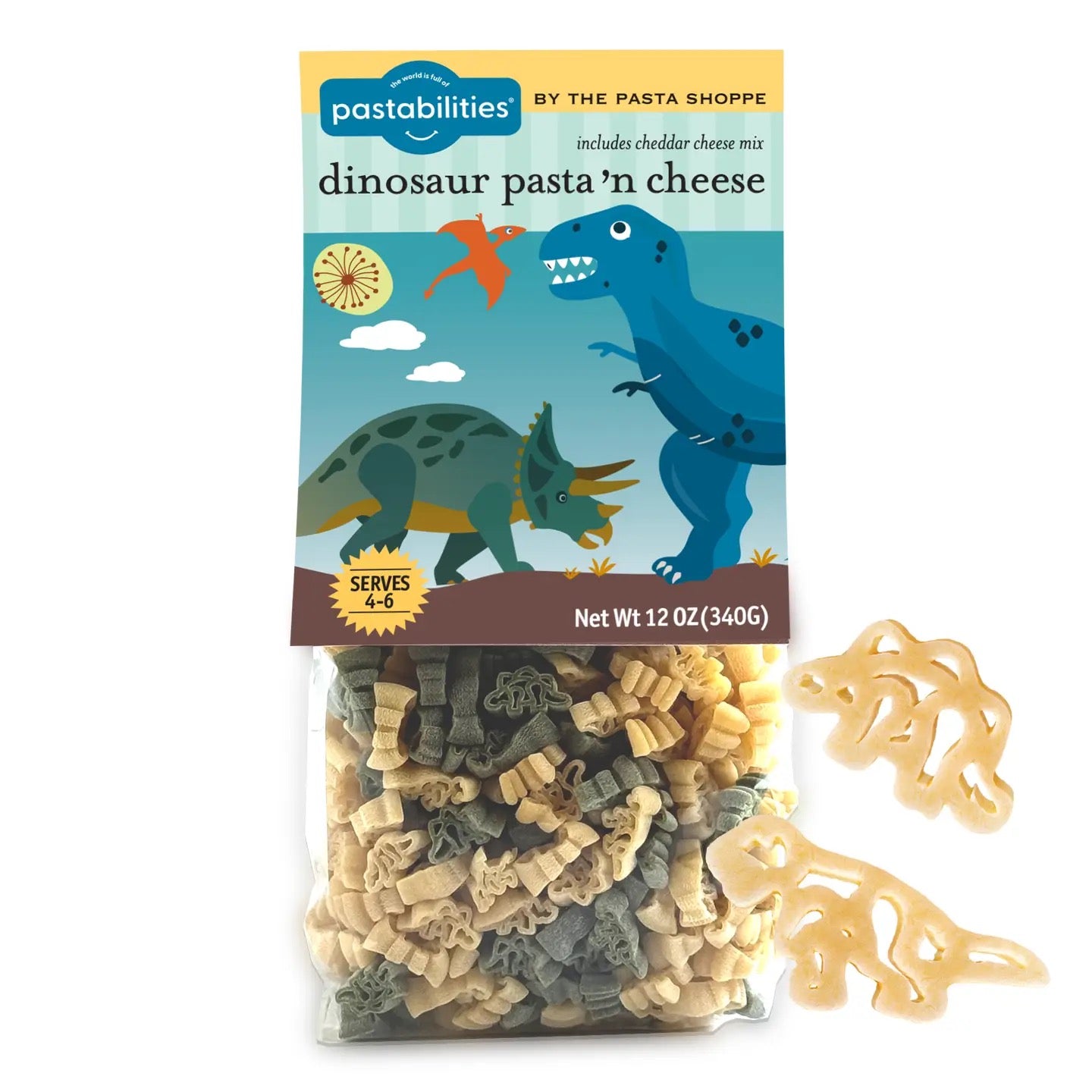 Dinosaur Pasta N' Cheese