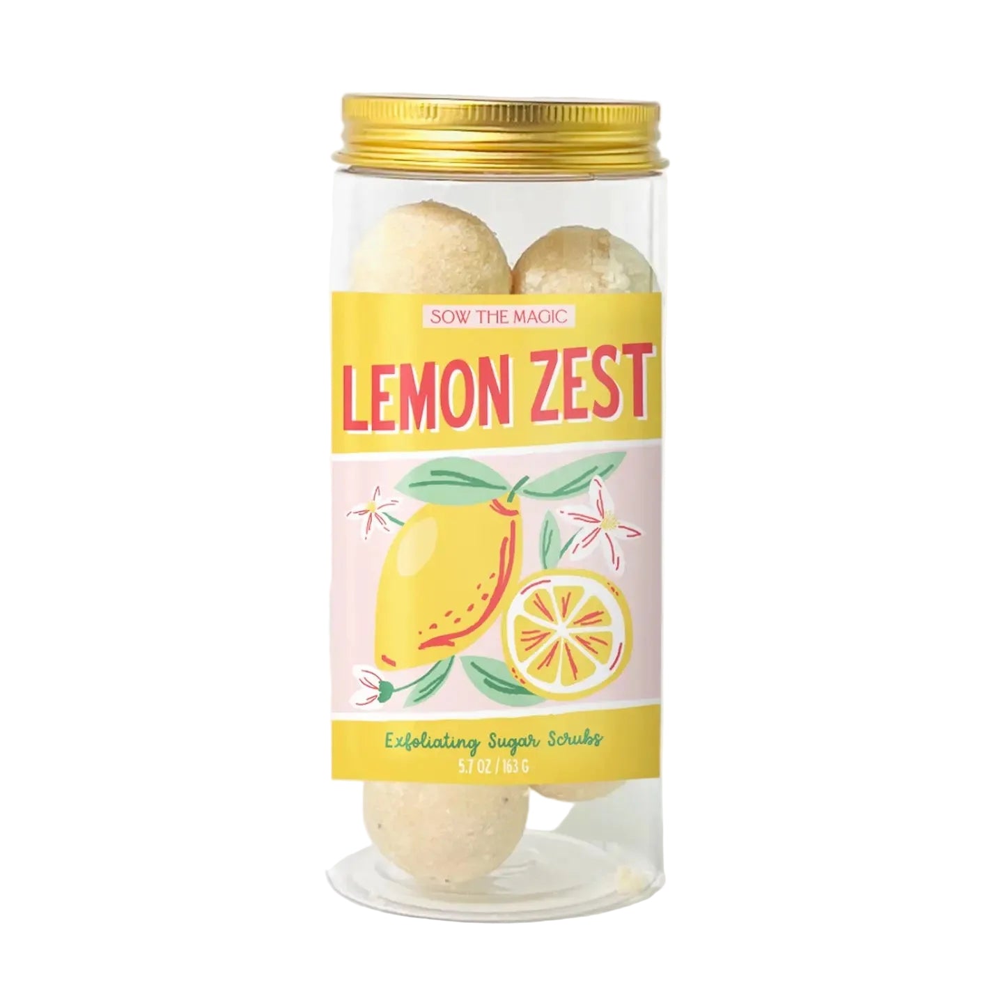 Lemon Zest Exfoliating Sugar Scrubs