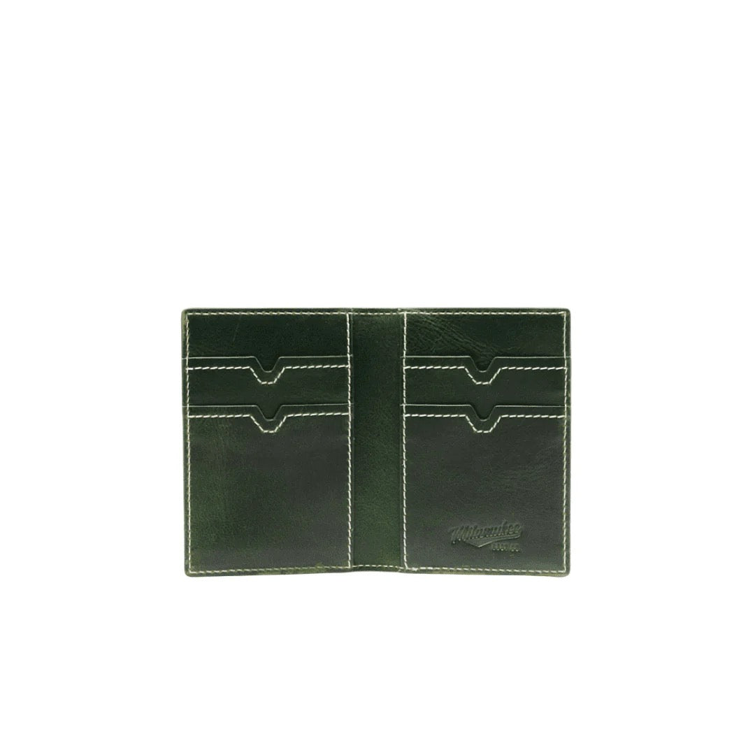 Milwaukee Boot Co. Tripoli Slim Bi-Fold Wallet - Green