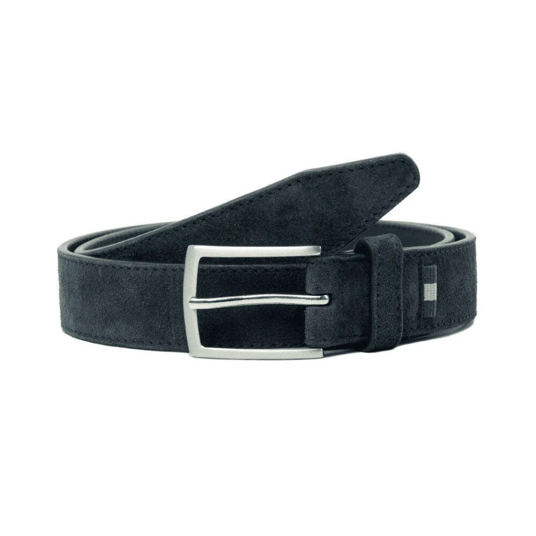 Milwaukee Boot Co. Vogel Dress Belt - Navy
