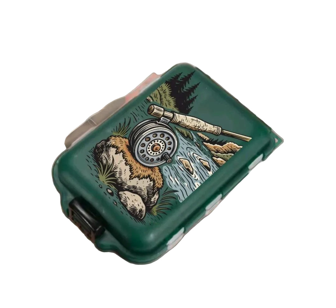 Fishing Reel Lure Case Pocket Bait Box