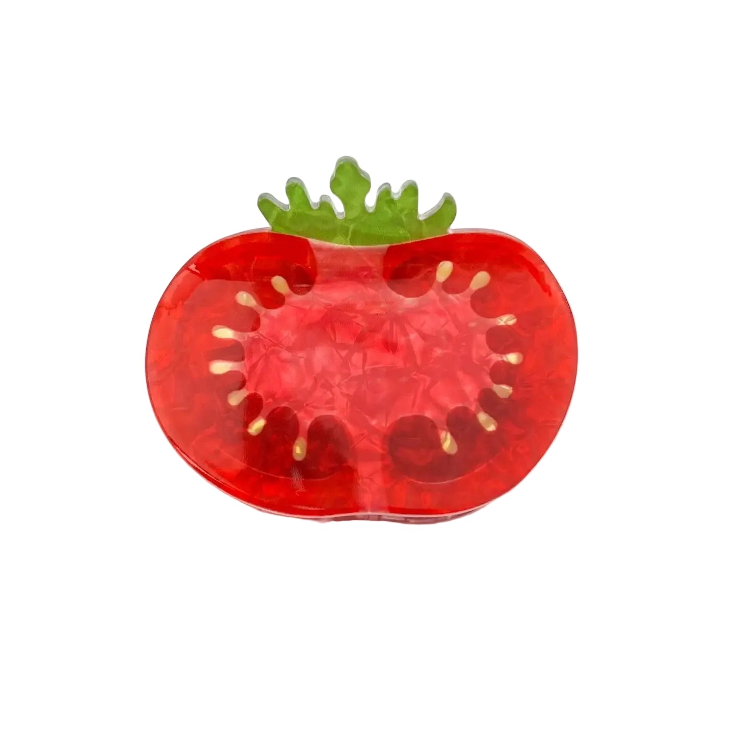 Tomato Slice Claw Clip