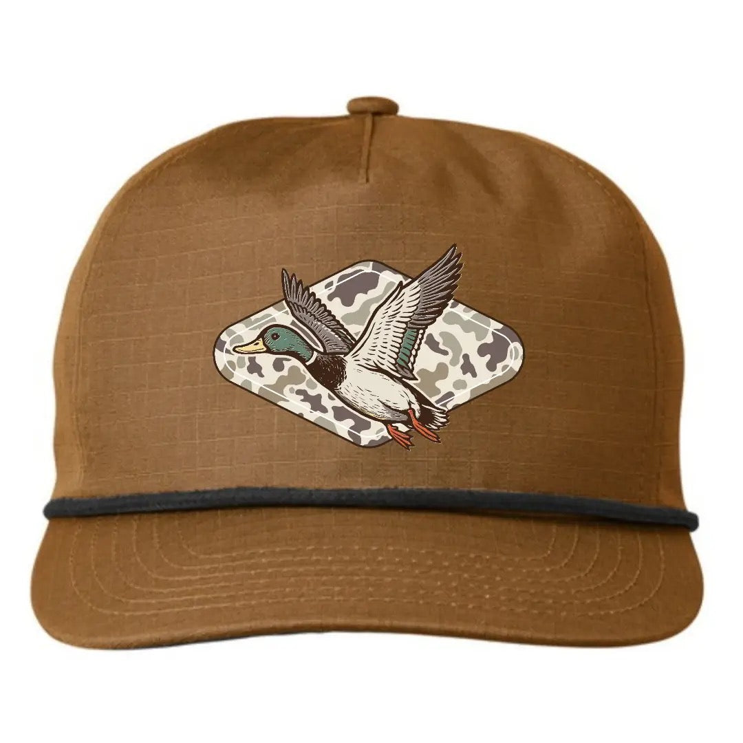 Mallard Duck Camo Ripstop Snapback