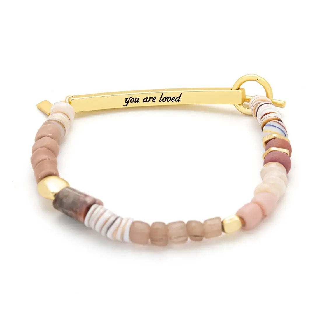 Hidden Message Bracelet - You Are Loved