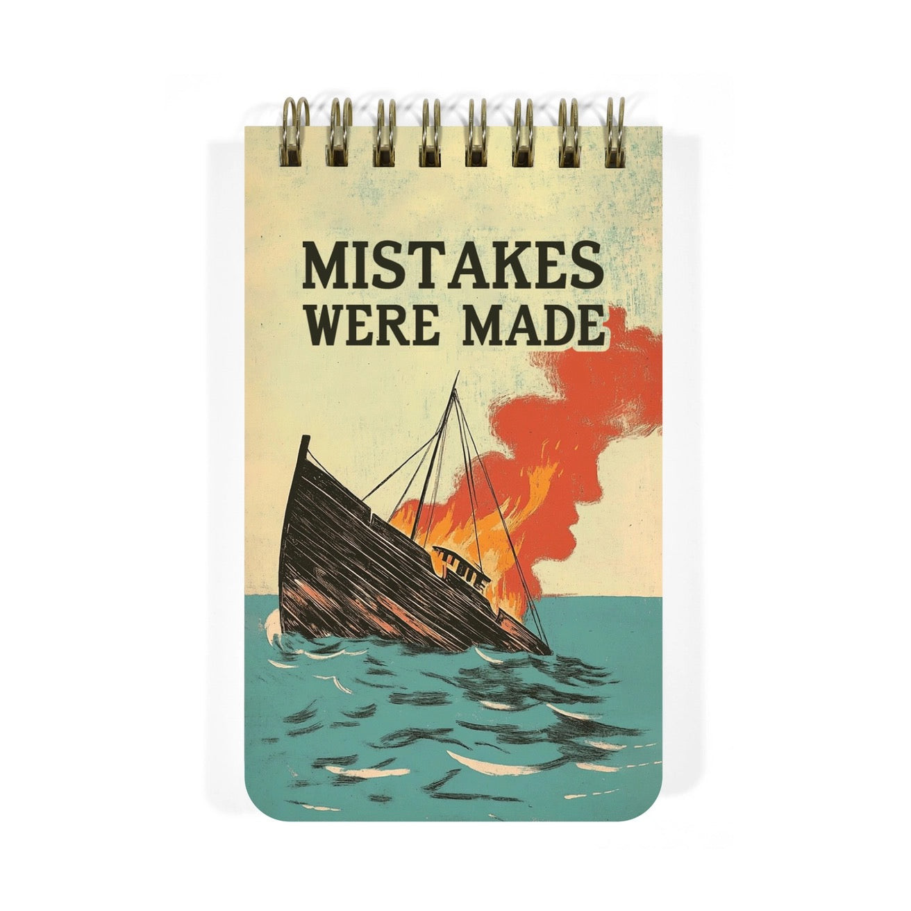 Mistakes Were Made Notepad