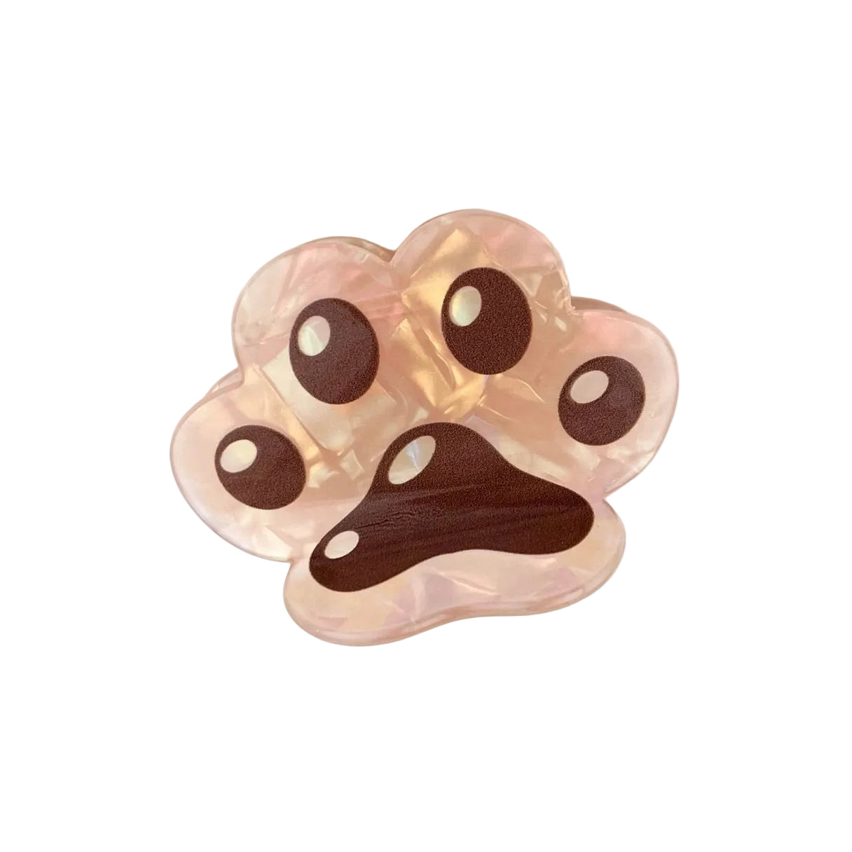 Paw Print Claw Clip