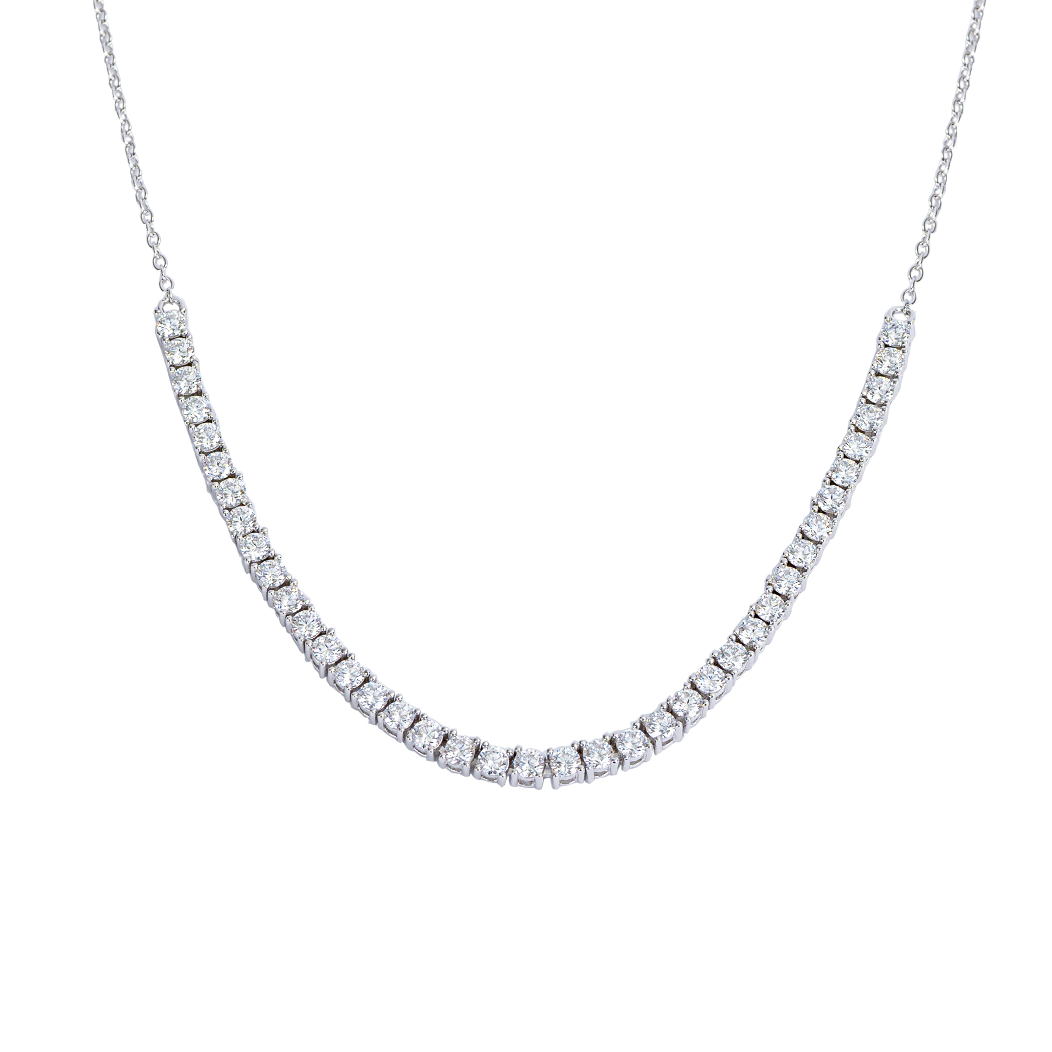 Starlette Orbital Necklace – Silver