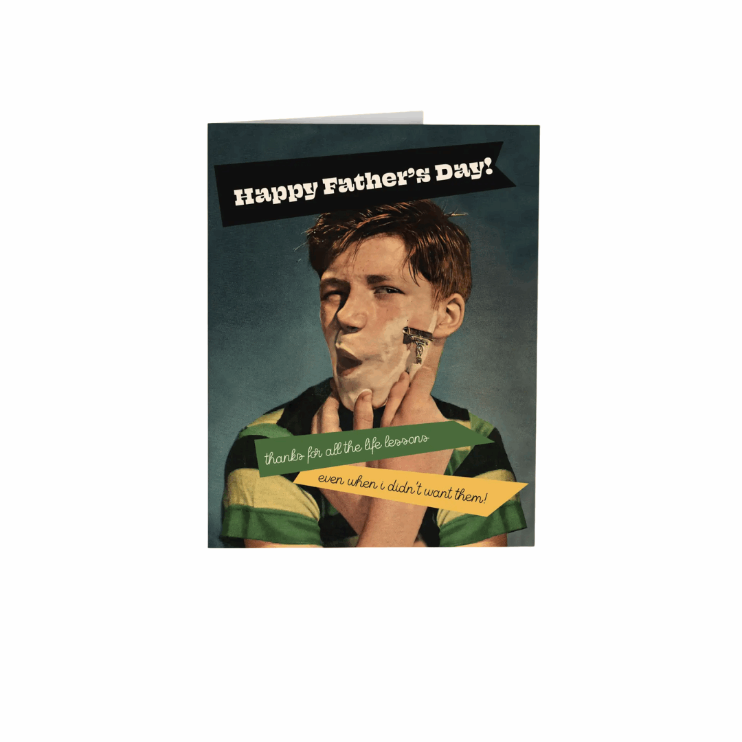 Life Lessons Father's Day Card