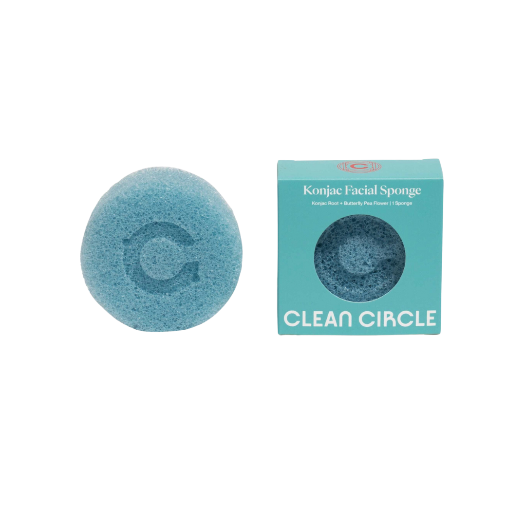 Butterfly Pea Flower Konjac Facial Sponge