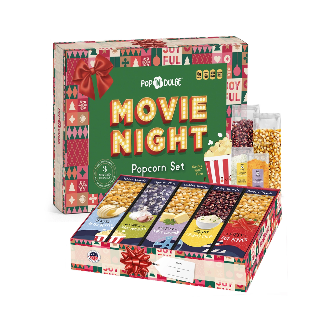 Movie Night Popcorn Set