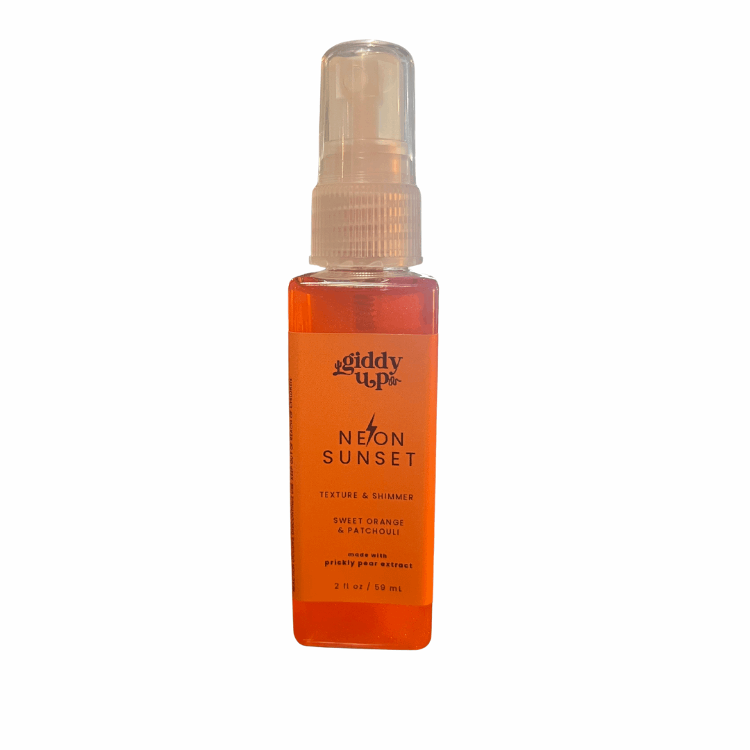 Sweet Orange + Patchouli Texture and Shimmer Spray