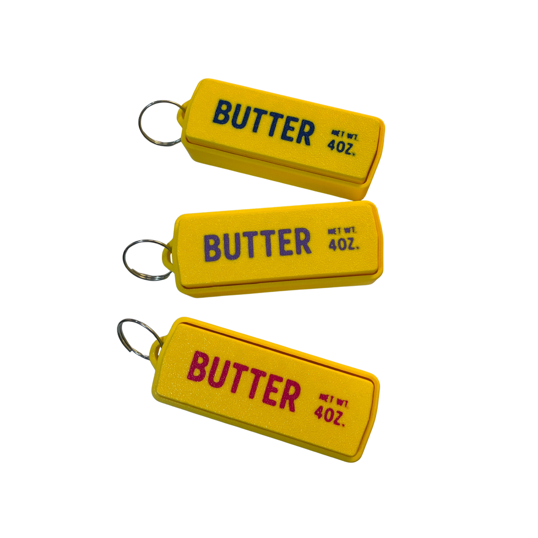 3D Butter Fidget Clicker