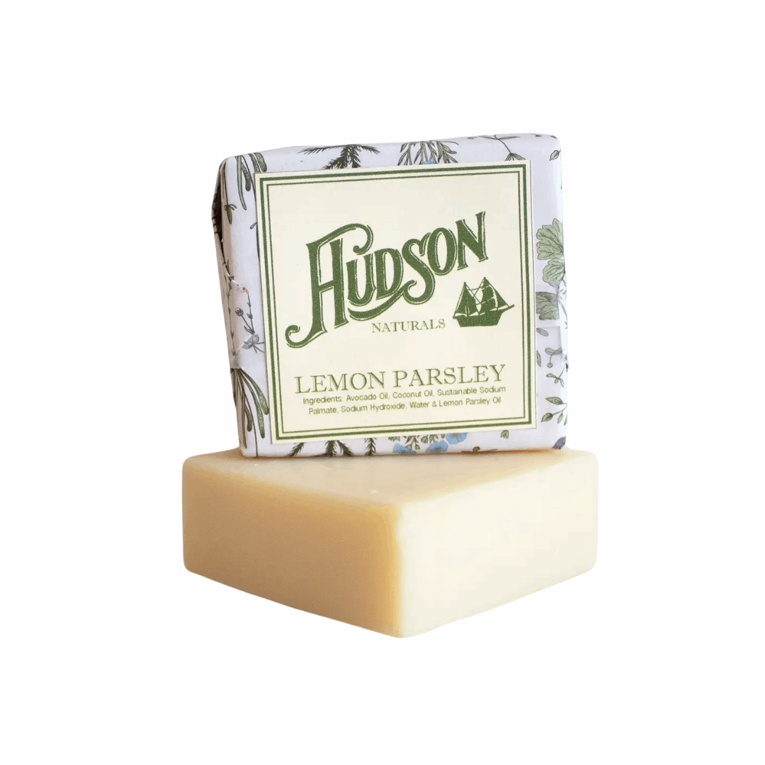 Hudson Naturals Lemon Parsley Bar Soap