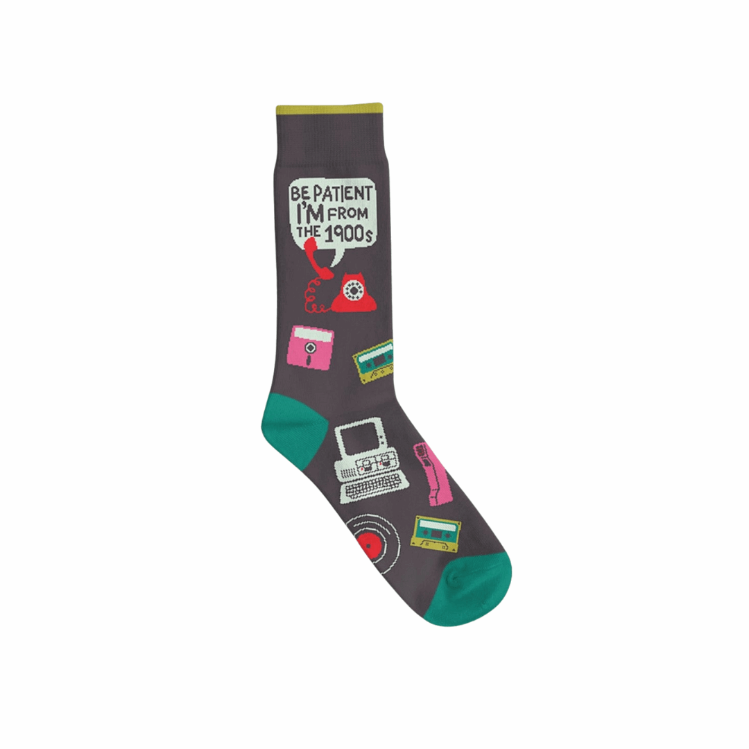 Be Patient With Me, I'm From the 1900's Socks