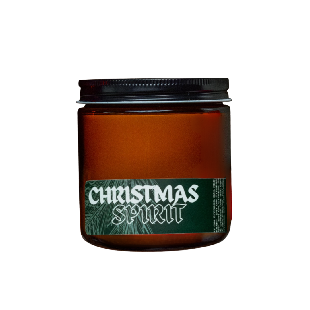 Christmas Spirit - Dry Gin and Cypress Candle