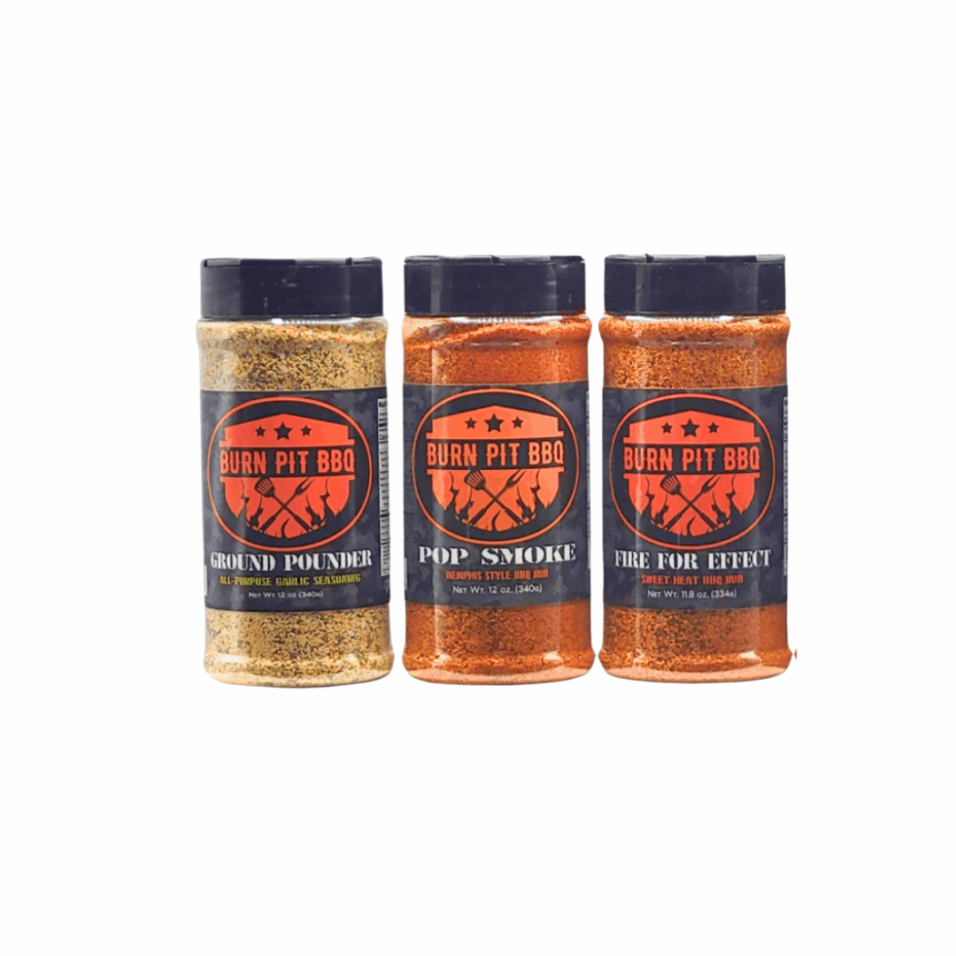 Burn Pit BBQ 3-Pack Rubs