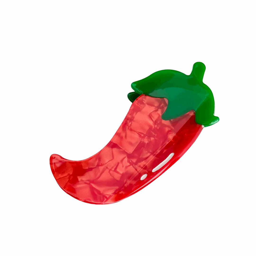 Chili Pepper Claw Clip