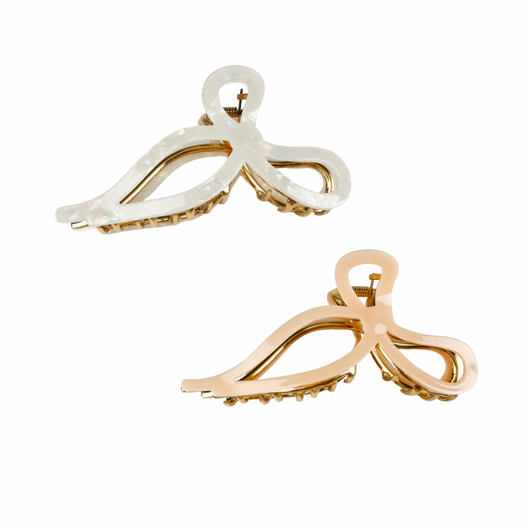 Oversized Bow Claw Clip