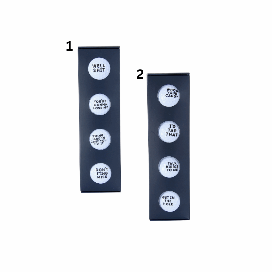 Smack Talking Golf Balls