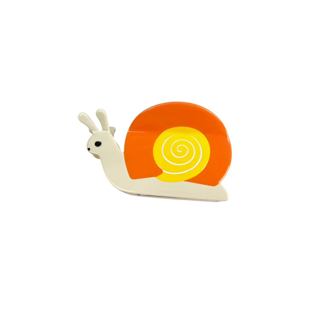 Snail Hair Claw Clip