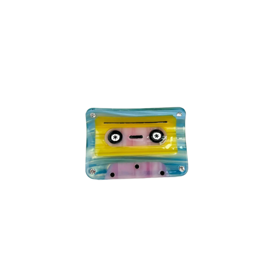 Cassette Tape Claw Clip