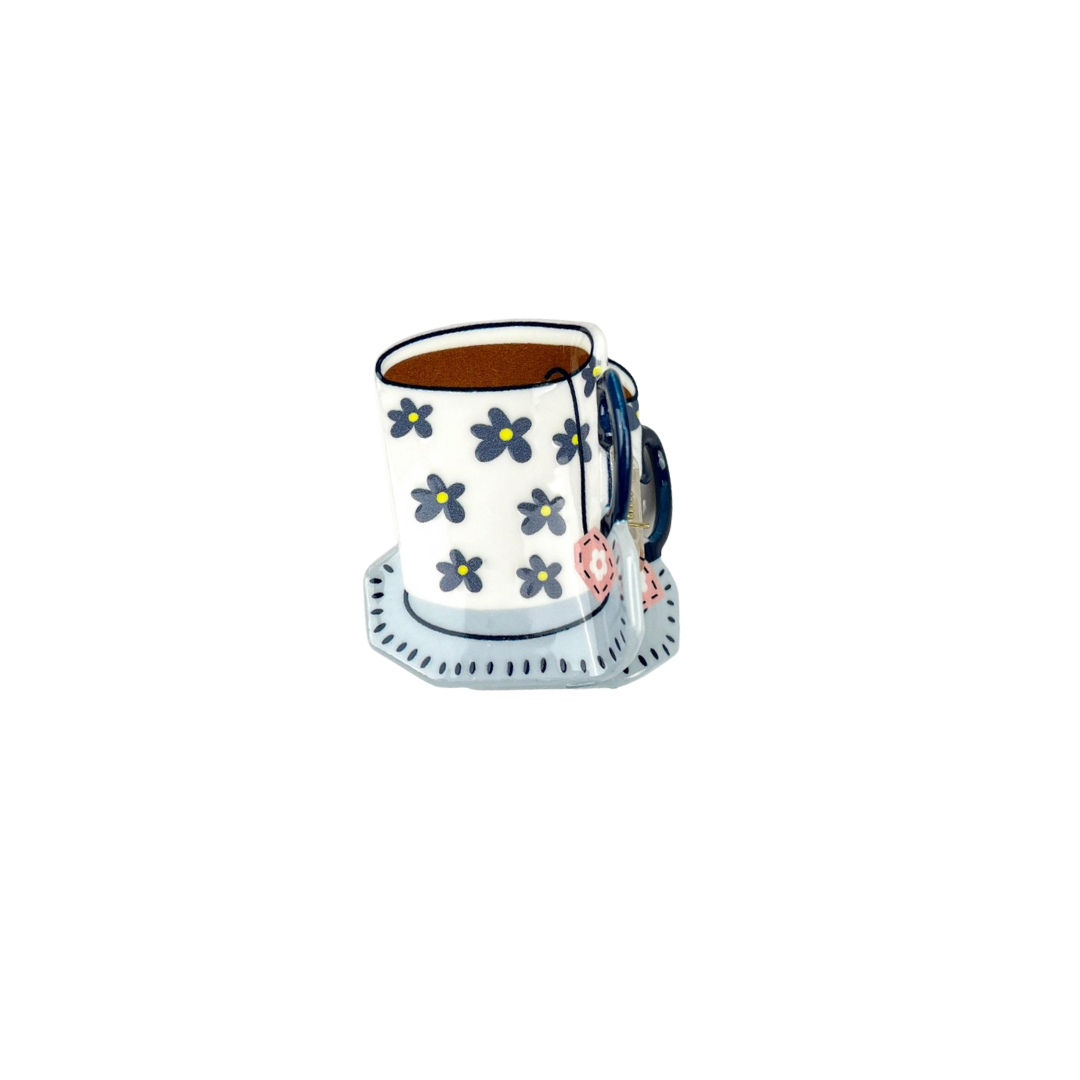 Cup of Tea Claw Clip