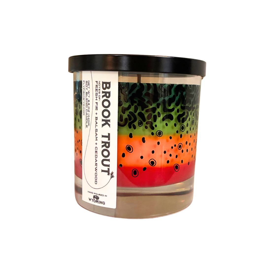 Brook Trout Candle