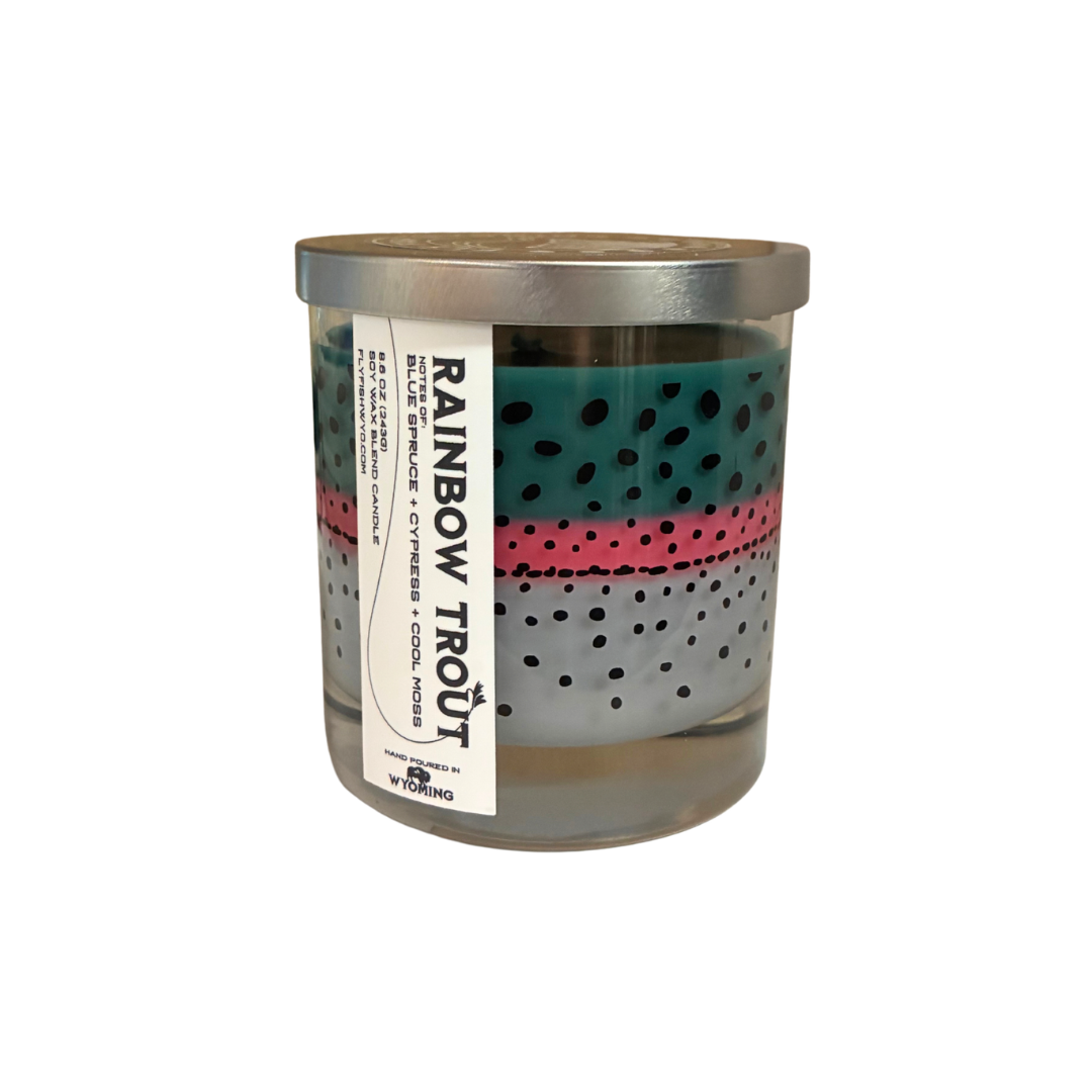 Rainbow Trout Candle
