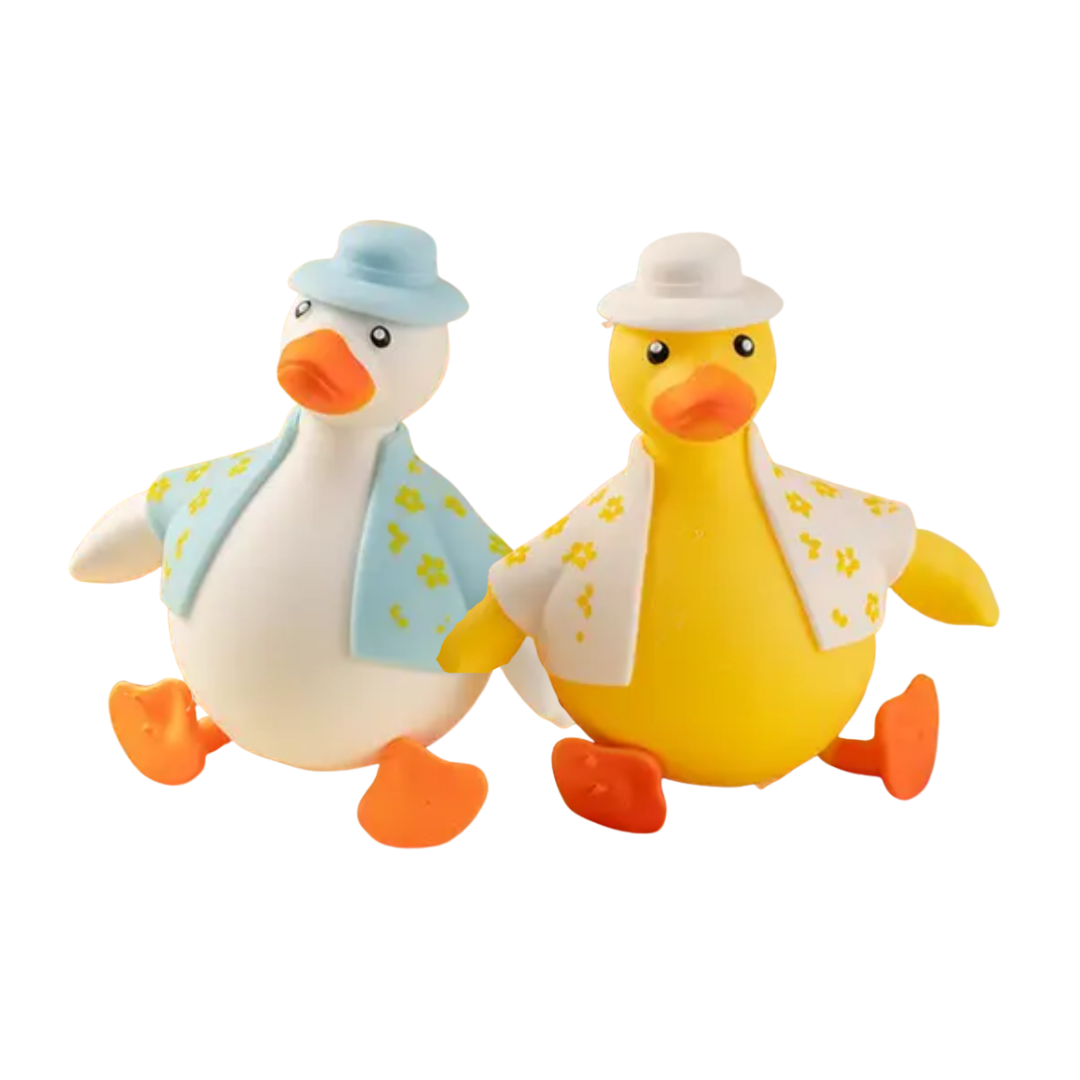 Duck with Raincoat Squishy
