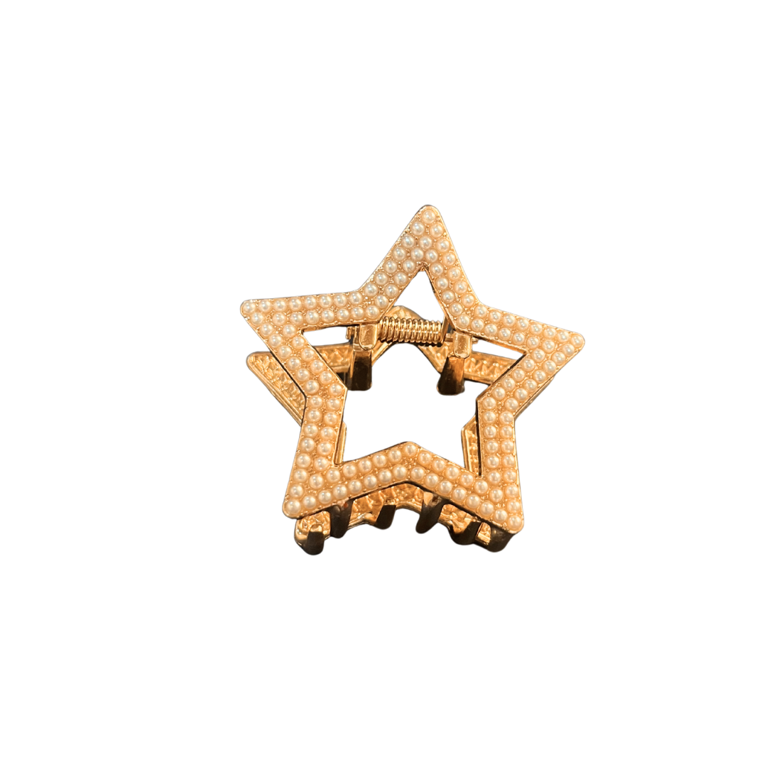 Pearl Star Claw Clip