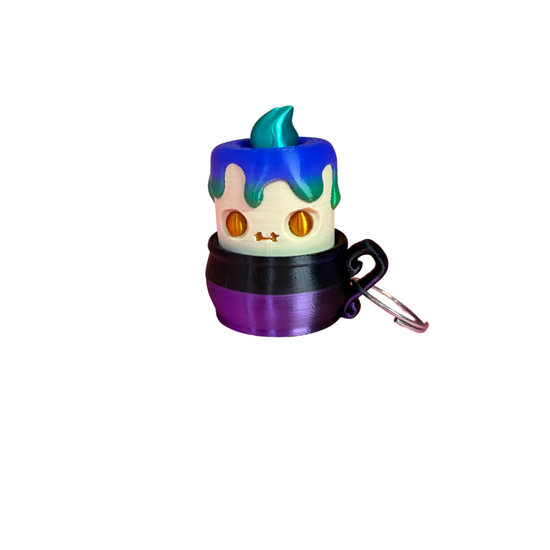 Candle Clicker Keychain