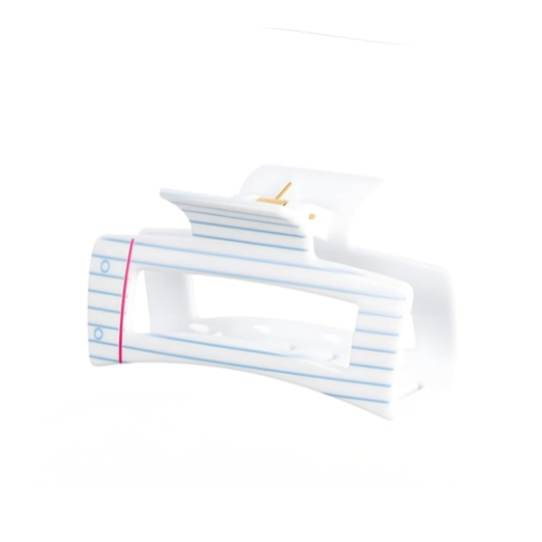 Loose Leaf Paper Hair Claw Clip