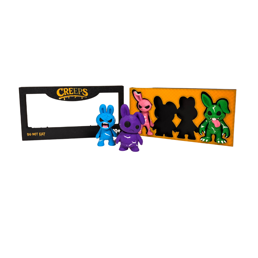 Creeps 3D Monster Fidget Set