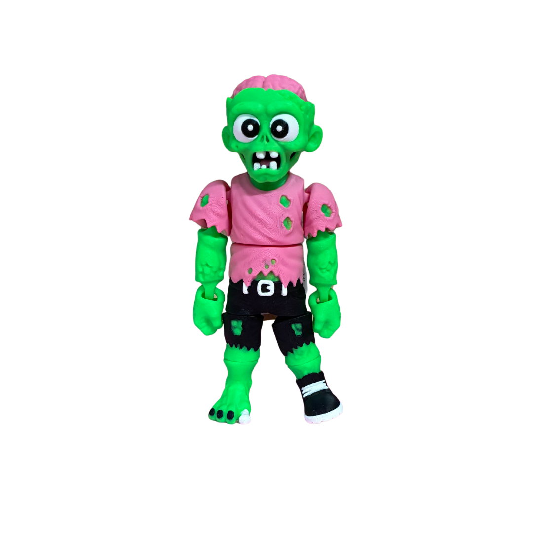 3D Halloween Zombie Fidget Figurine