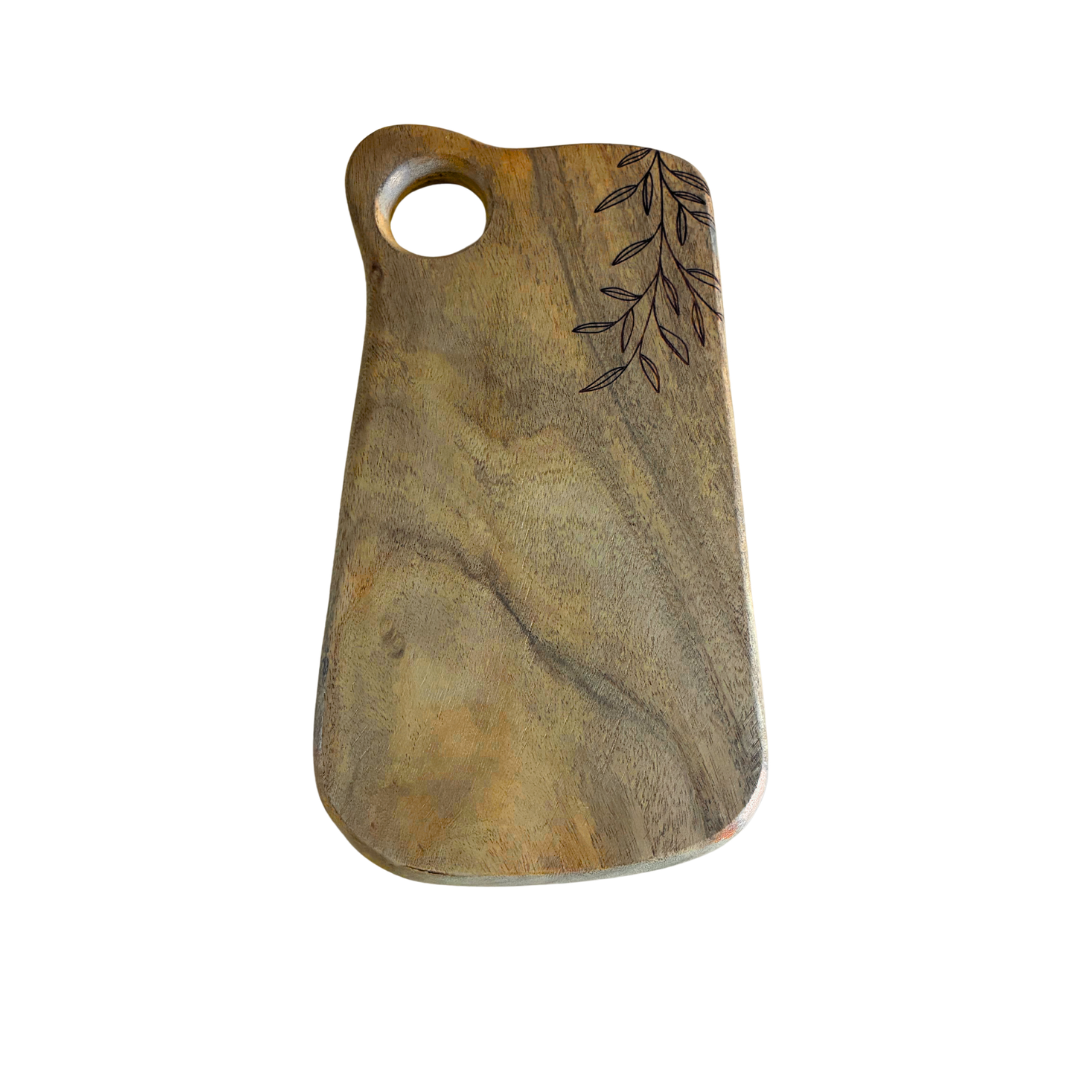 Botanical Engraved Bread Board