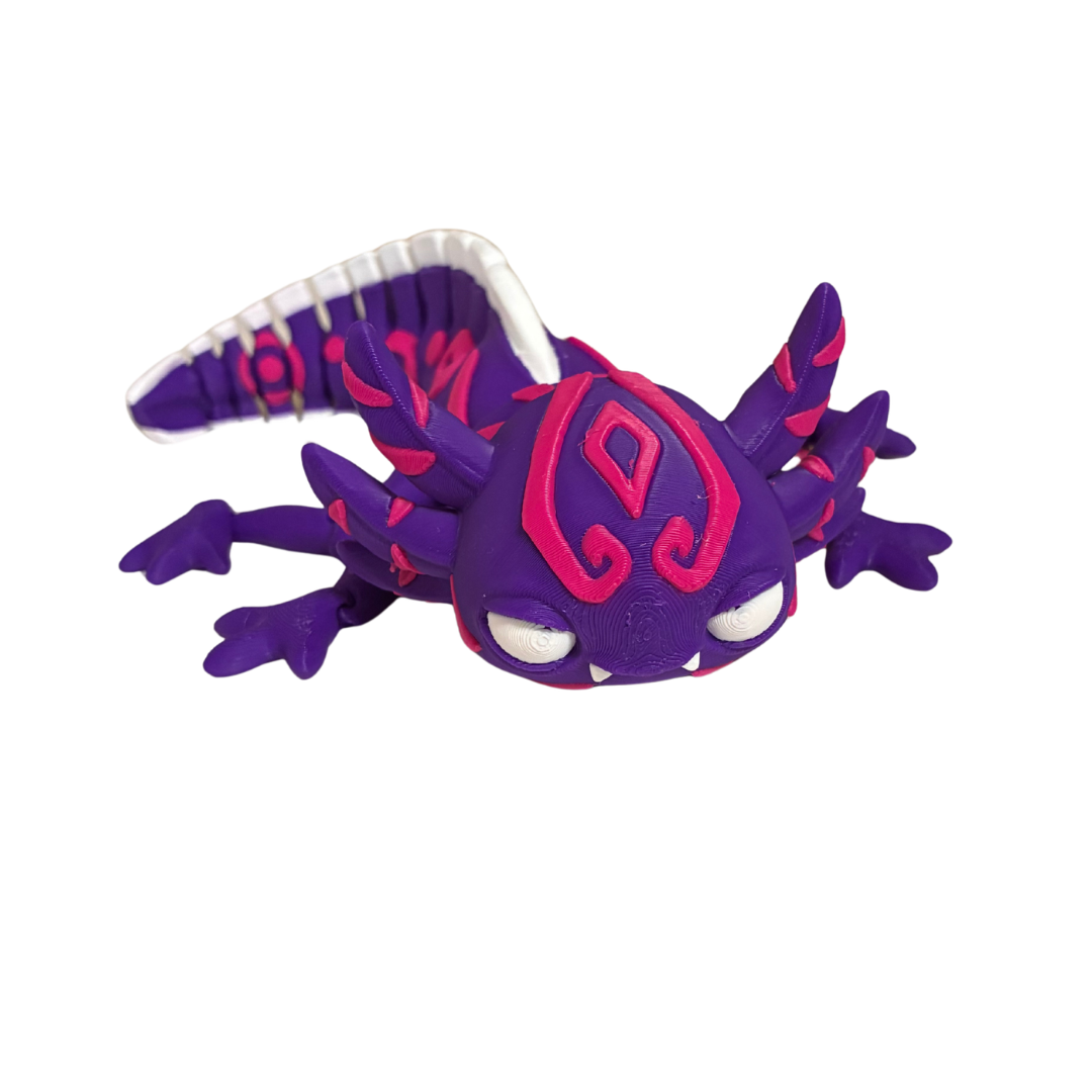3D Flexi Axolotl