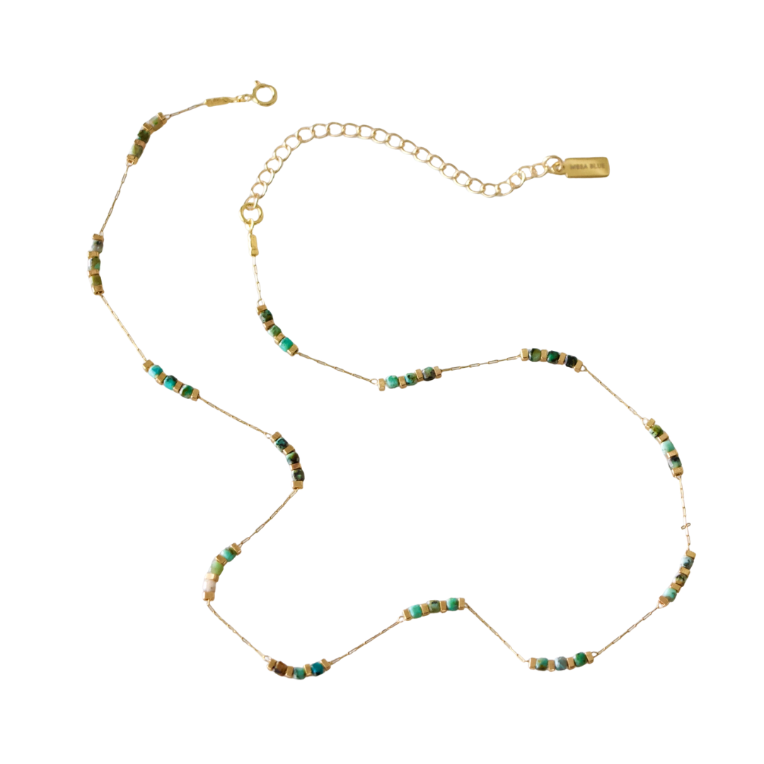 Turquoise Beaded Necklace