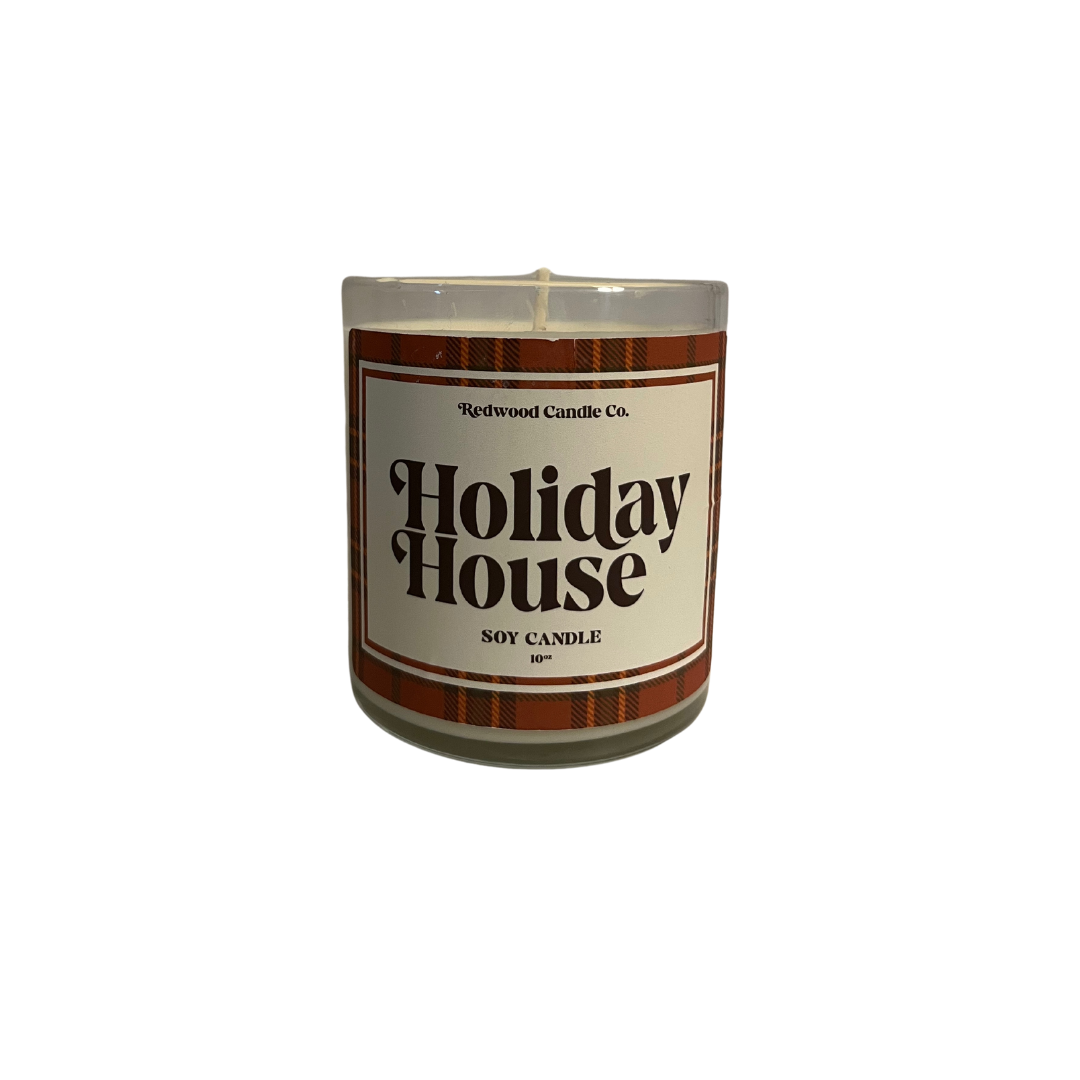 Holiday House Soy Candle