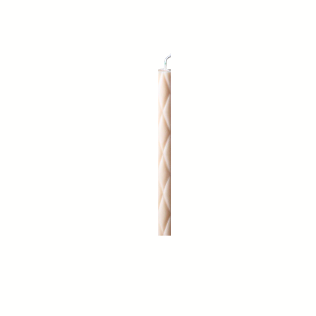 Textured Taper Candle