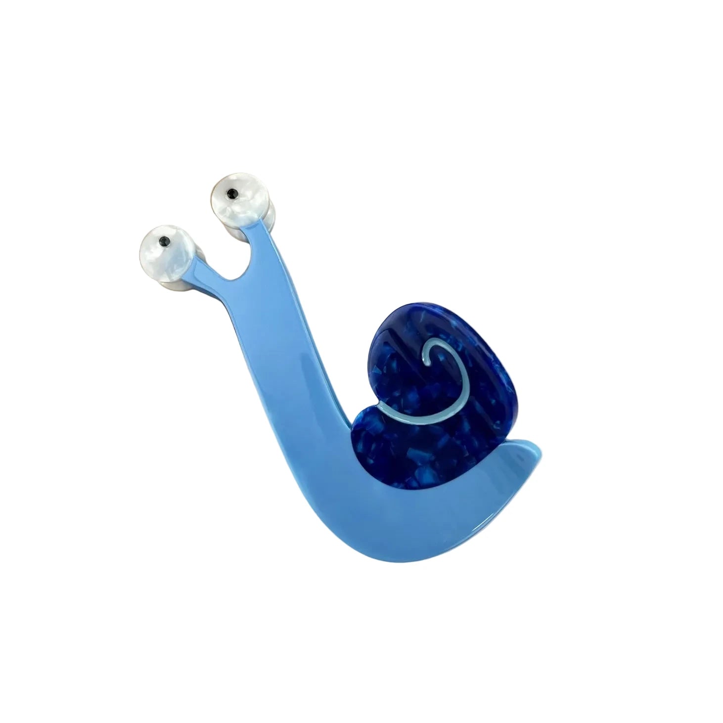 Silly Snail Claw Clip