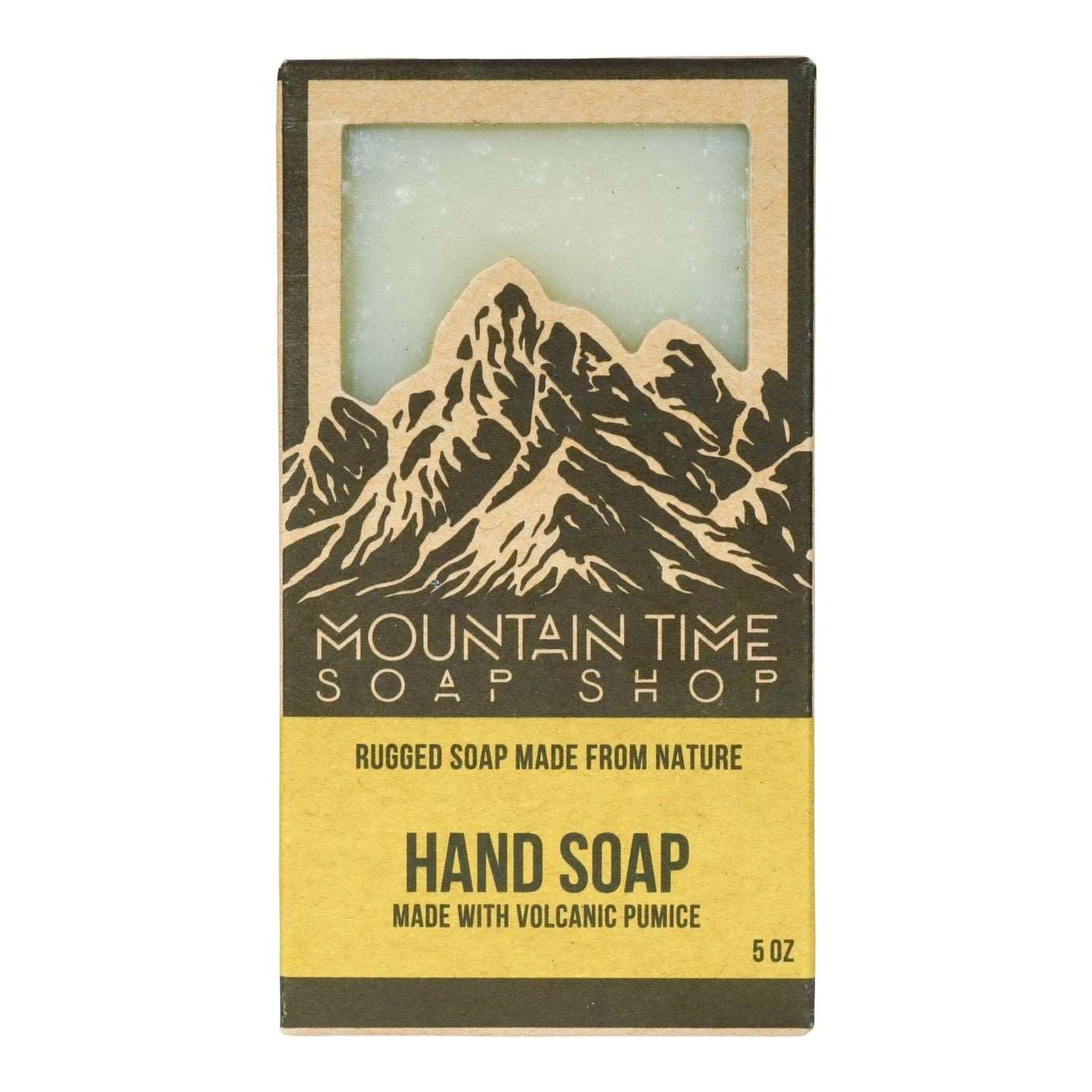 Mountain Time Hand Soap Bar Orange Pumice