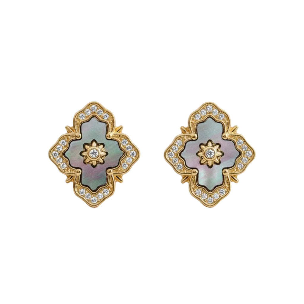 Vintage-Inspired Deco Earrings