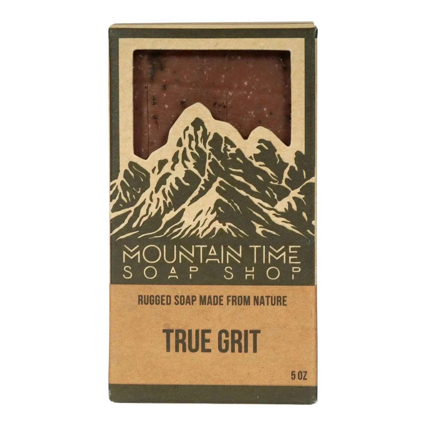 Mountain time Bar Soap Sixty Grit True Grit