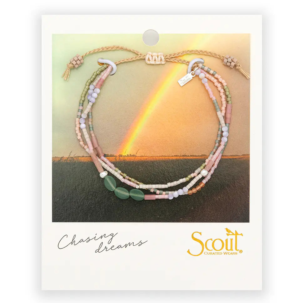 Mixed Media Bracelet - Chasing Dreams
