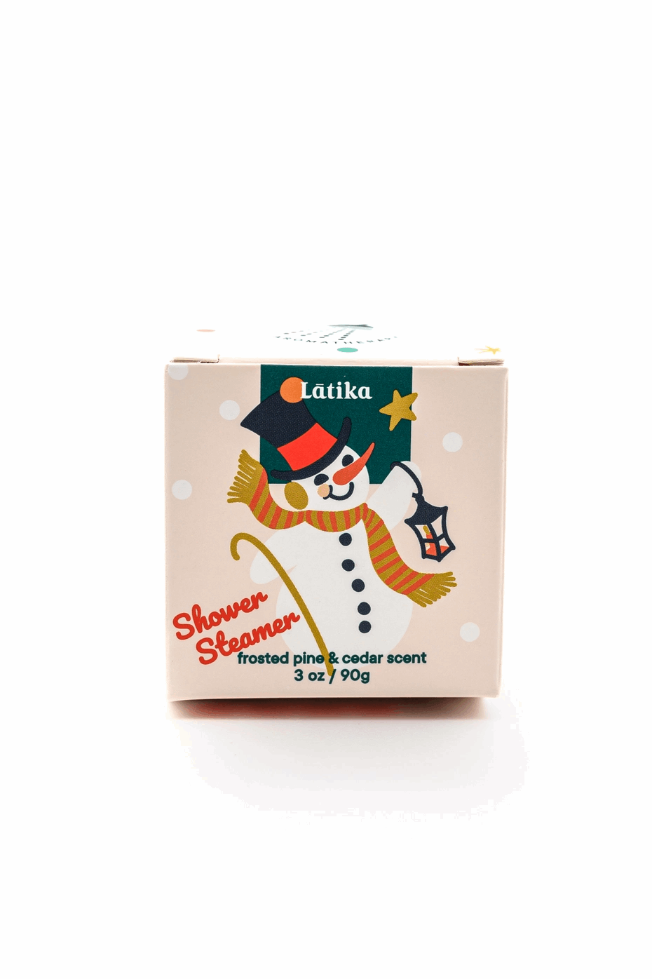 Let it Snow Shower Steamer Cube